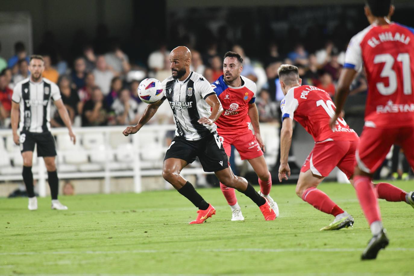 La derrota del Cartagena frente al Espanyol, en imágenes