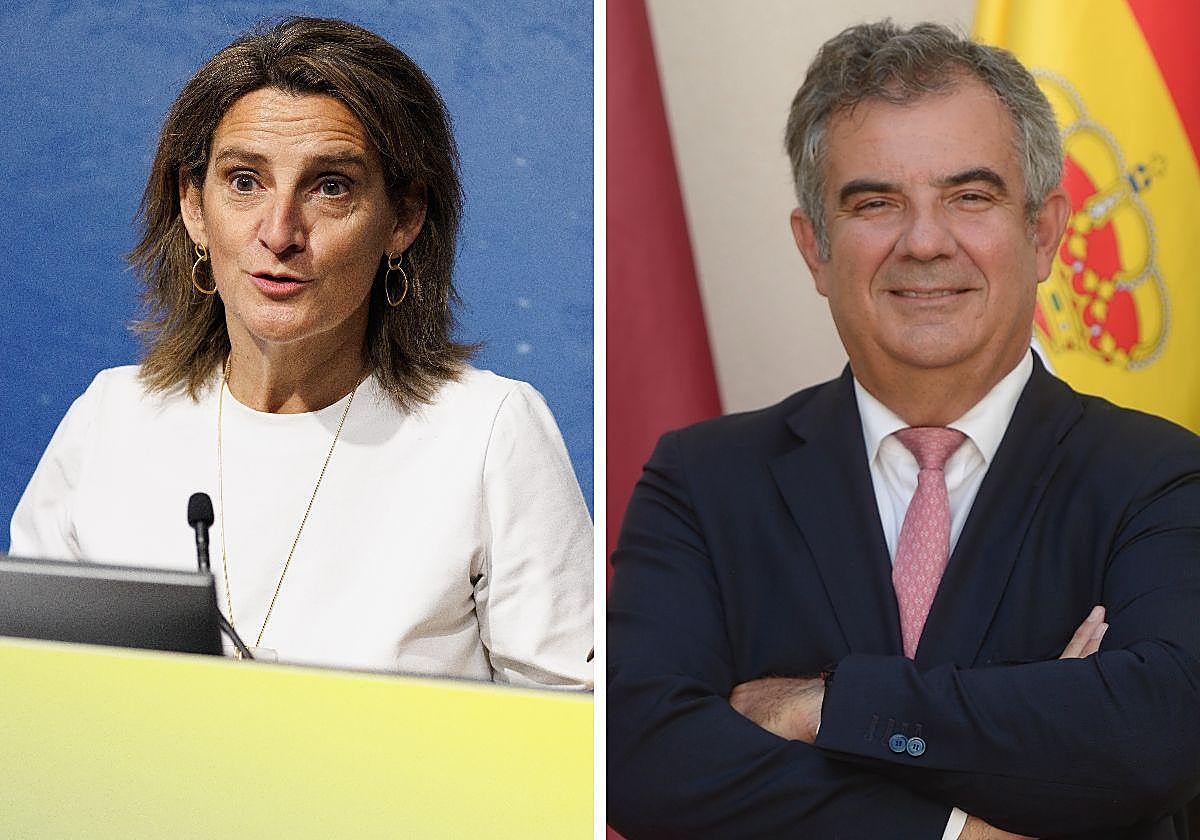 Teresa Ribera. Juan María Vázquez.