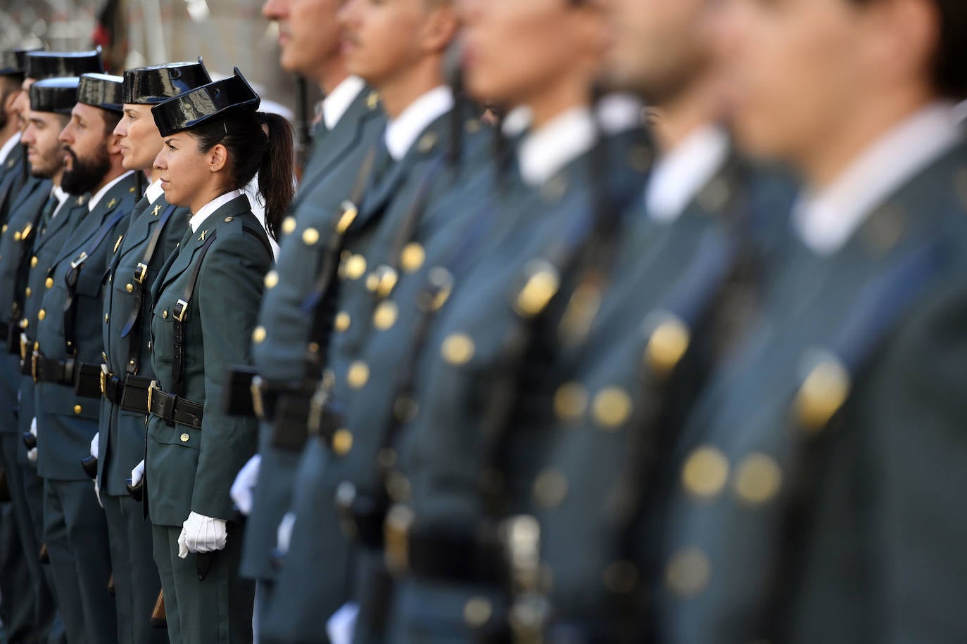 La Guardia Civil celebra la festividad de la Virgen del Pilar en Murcia