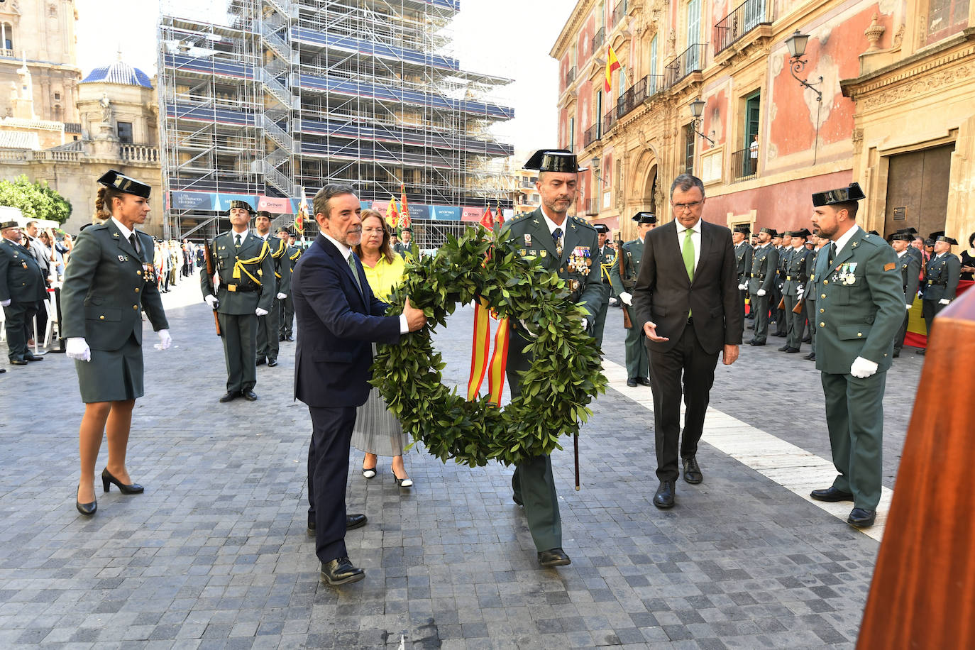 La Guardia Civil celebra la festividad de la Virgen del Pilar en Murcia