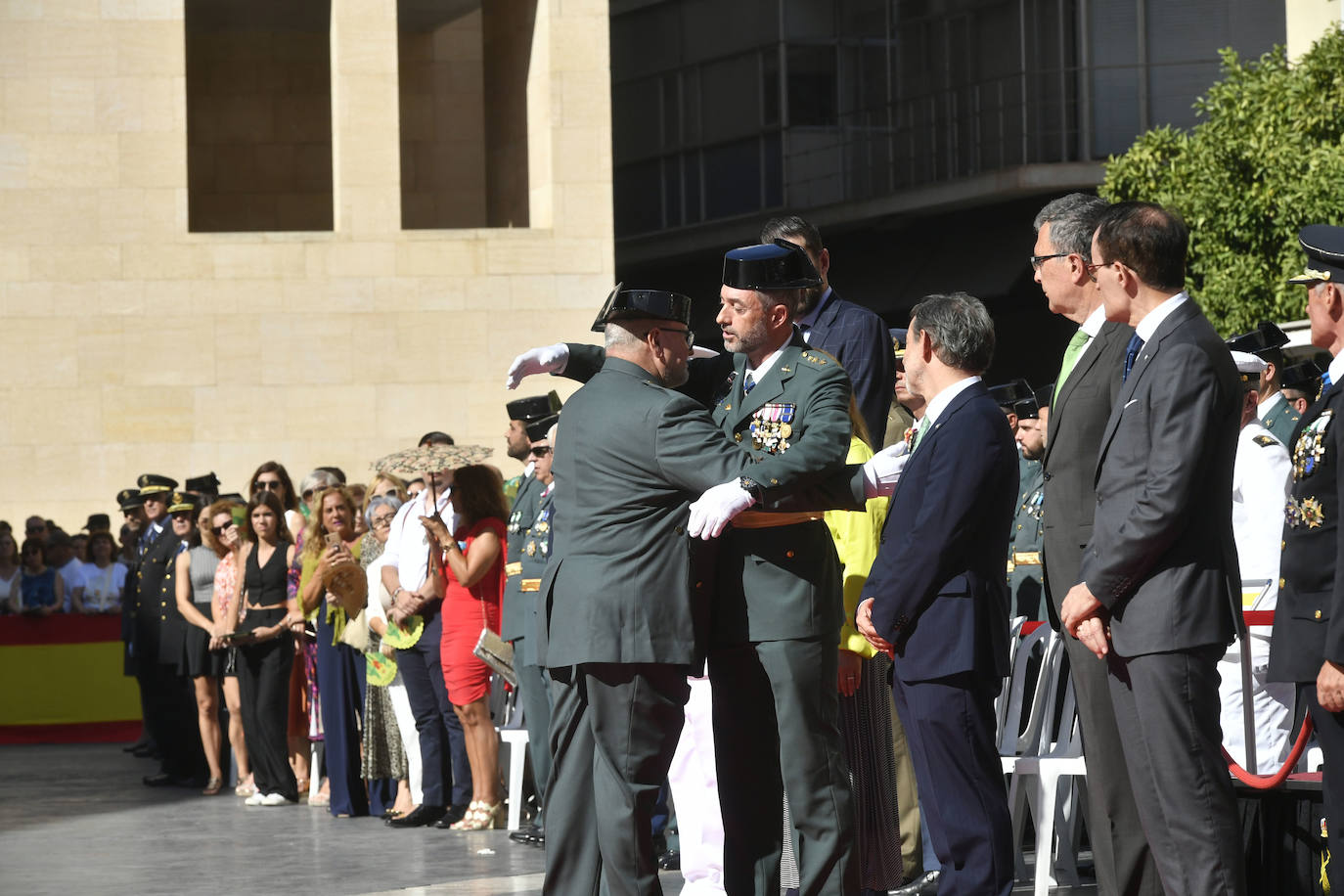 La Guardia Civil celebra la festividad de la Virgen del Pilar en Murcia