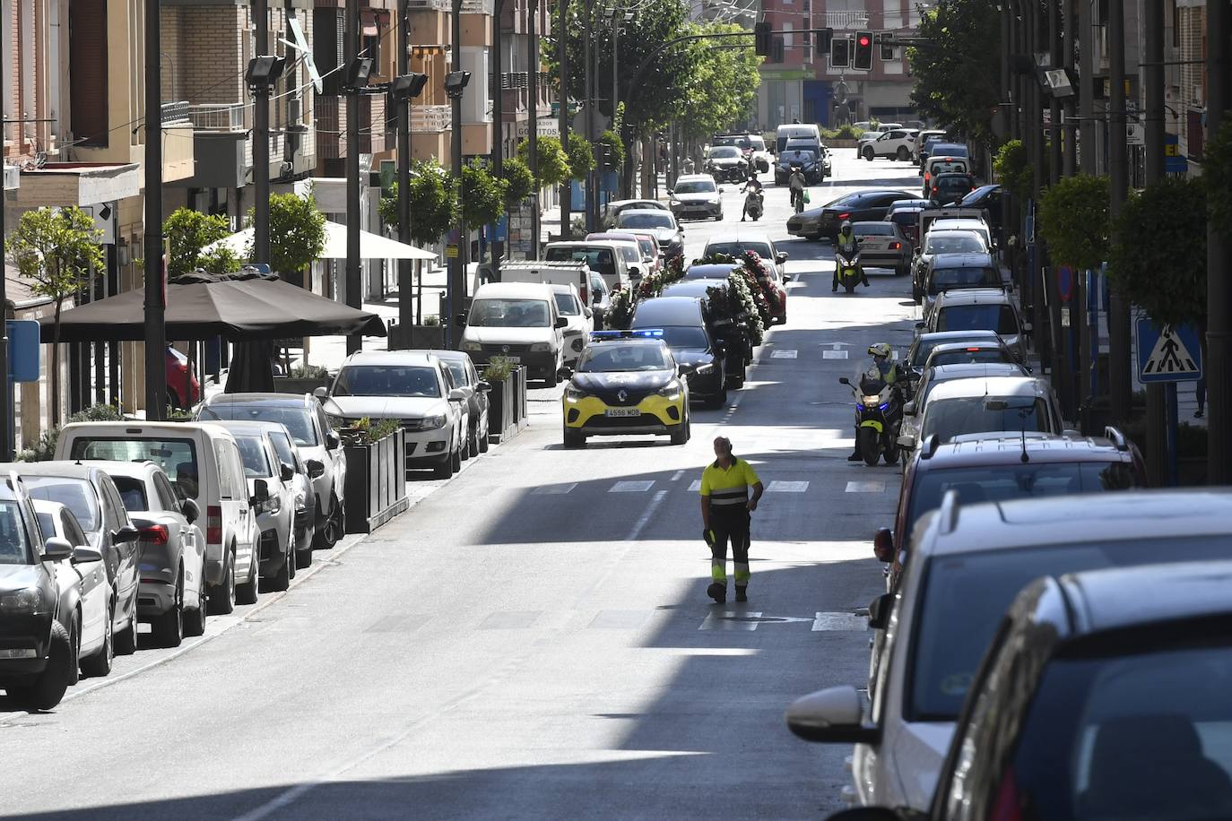 El funeral en Caravaca de cuatro de las víctimas de la tragedia en Las Atalayas, en imágenes
