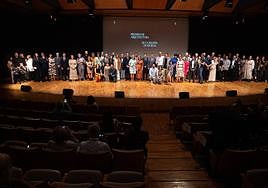 La entrega de galardones a los profesionales de la arquitectura, en imágenes