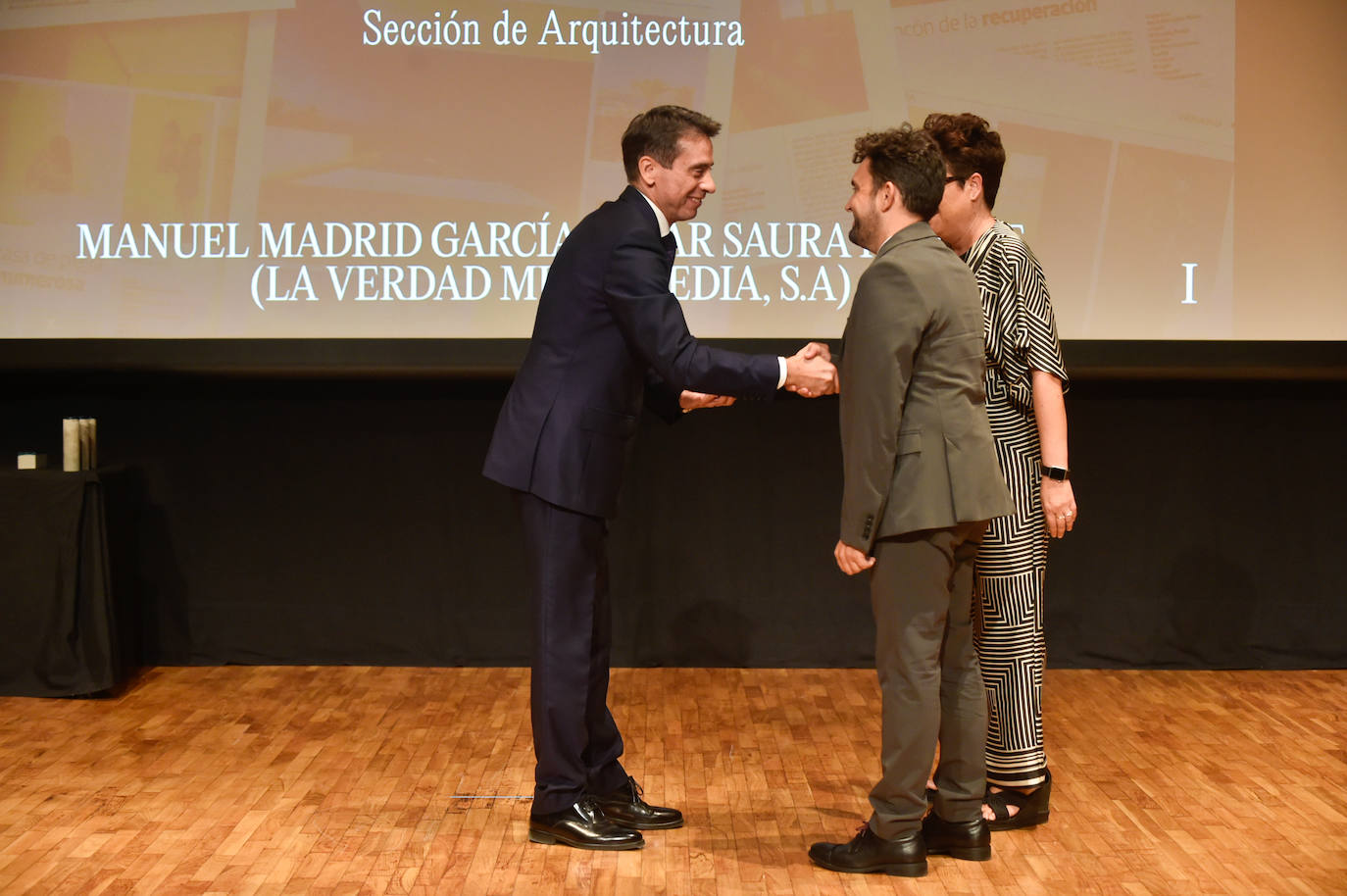 La entrega de galardones a los profesionales de la arquitectura, en imágenes