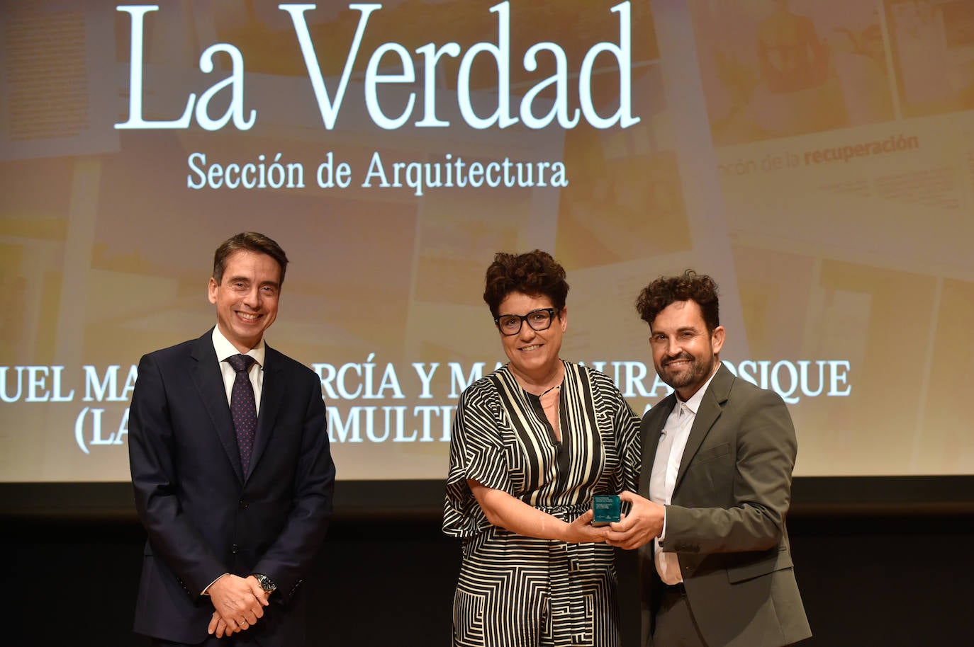 La entrega de galardones a los profesionales de la arquitectura, en imágenes