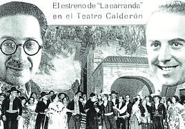 La revista 'Mundo Gráfico' publicó así la presentación en Madrid de la zarzuela.