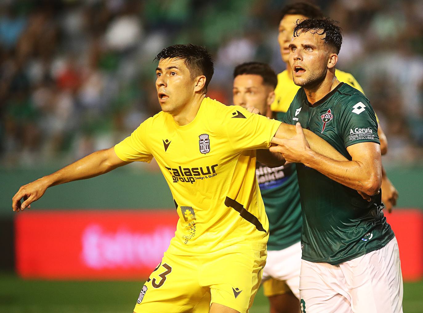 El empate del Cartagena frete al Racing Ferrol, en imágenes