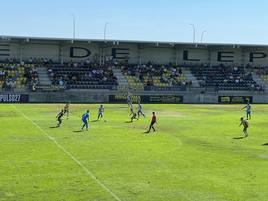 Partido entre el San Roque y el Águilas.