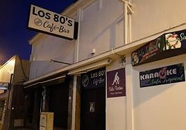 Sala de fiesta los 80's, en Lorca, el pasado viernes.