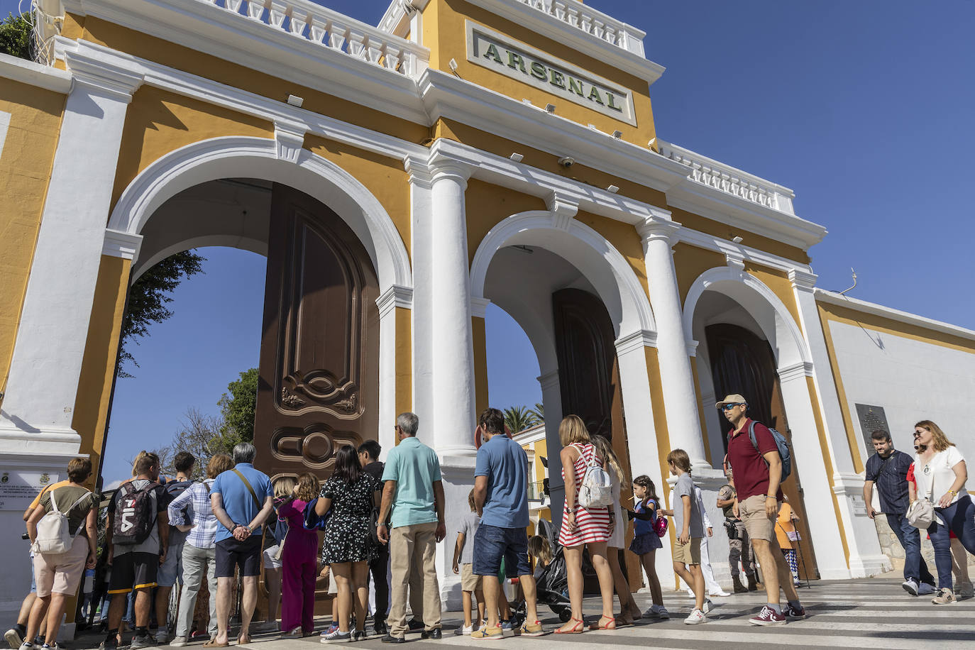 El Día de la Fiesta Nacional en Cartagena, en imágenes