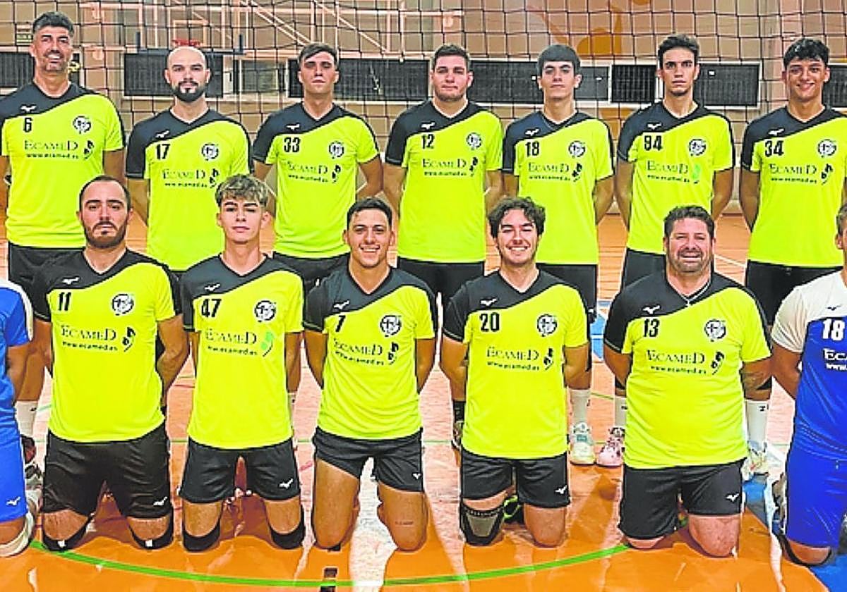 Plantilla del Ecamed Voleadores Cieza.