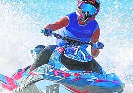 El balear Álex Palau, campeón del mundo de GP4, en acción.