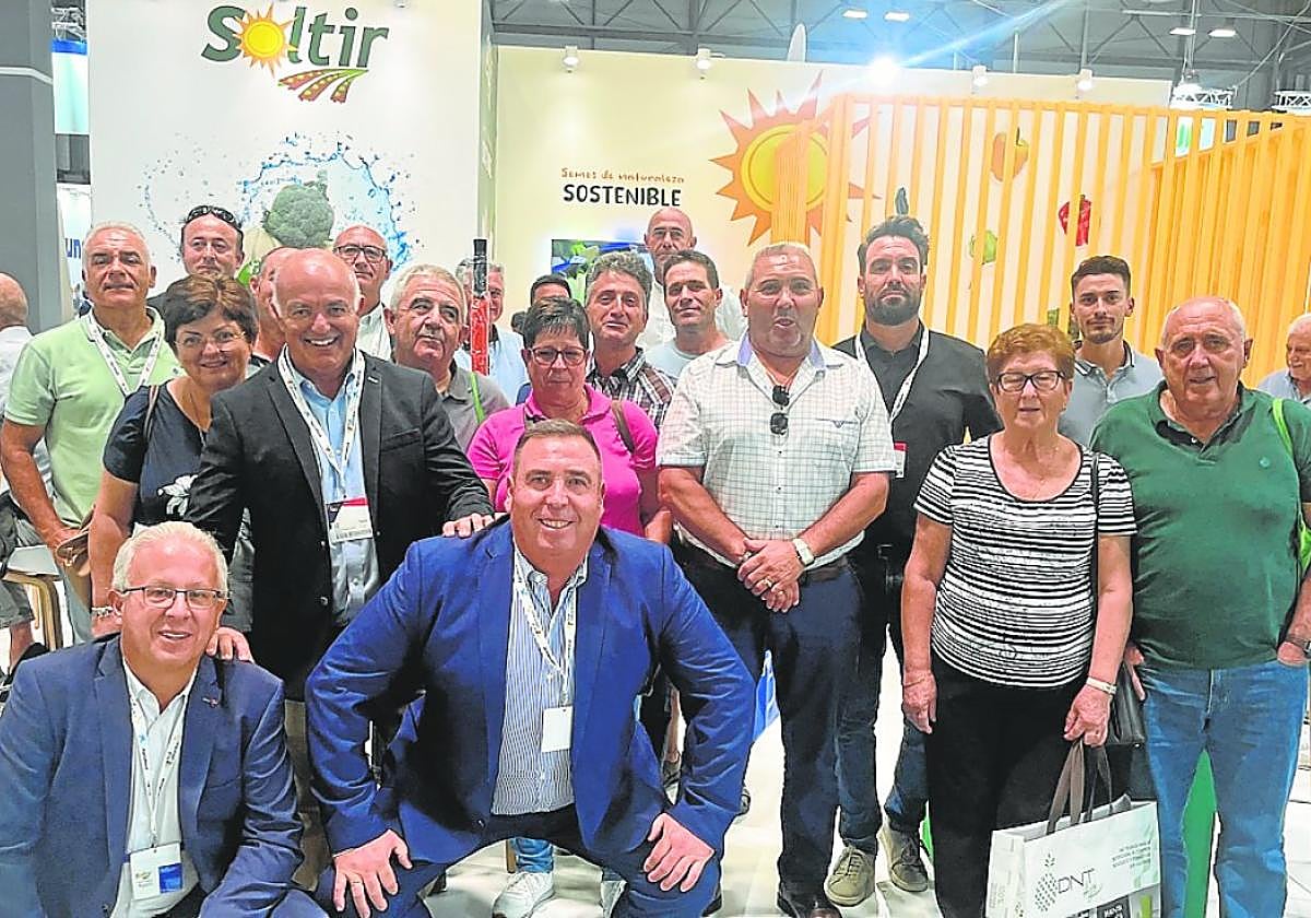 En la feria ha puesto en valor la producción de cercanía de su socios.