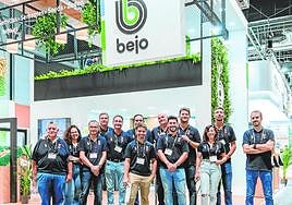 Parte del equipo de Bejo en la Fruit Attraction.