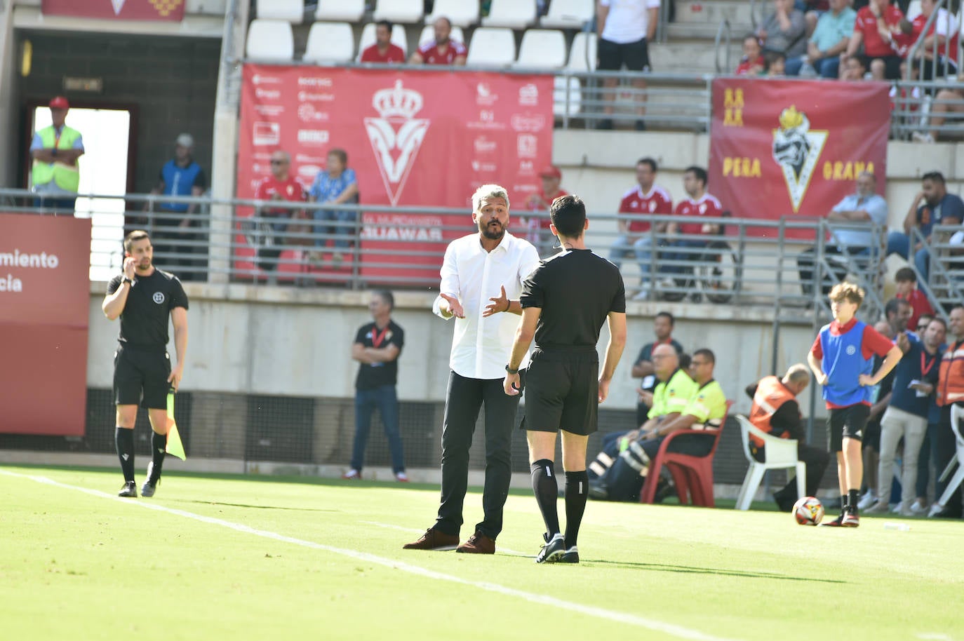 La victoria del Real Murcia frente al Algeciras, en imágenes