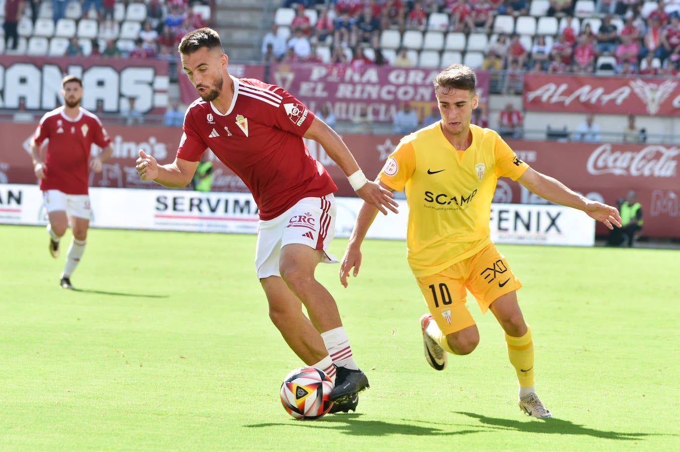 La victoria del Real Murcia frente al Algeciras, en imágenes
