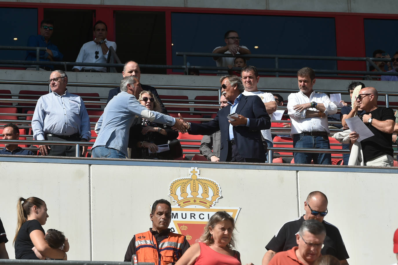 La victoria del Real Murcia frente al Algeciras, en imágenes