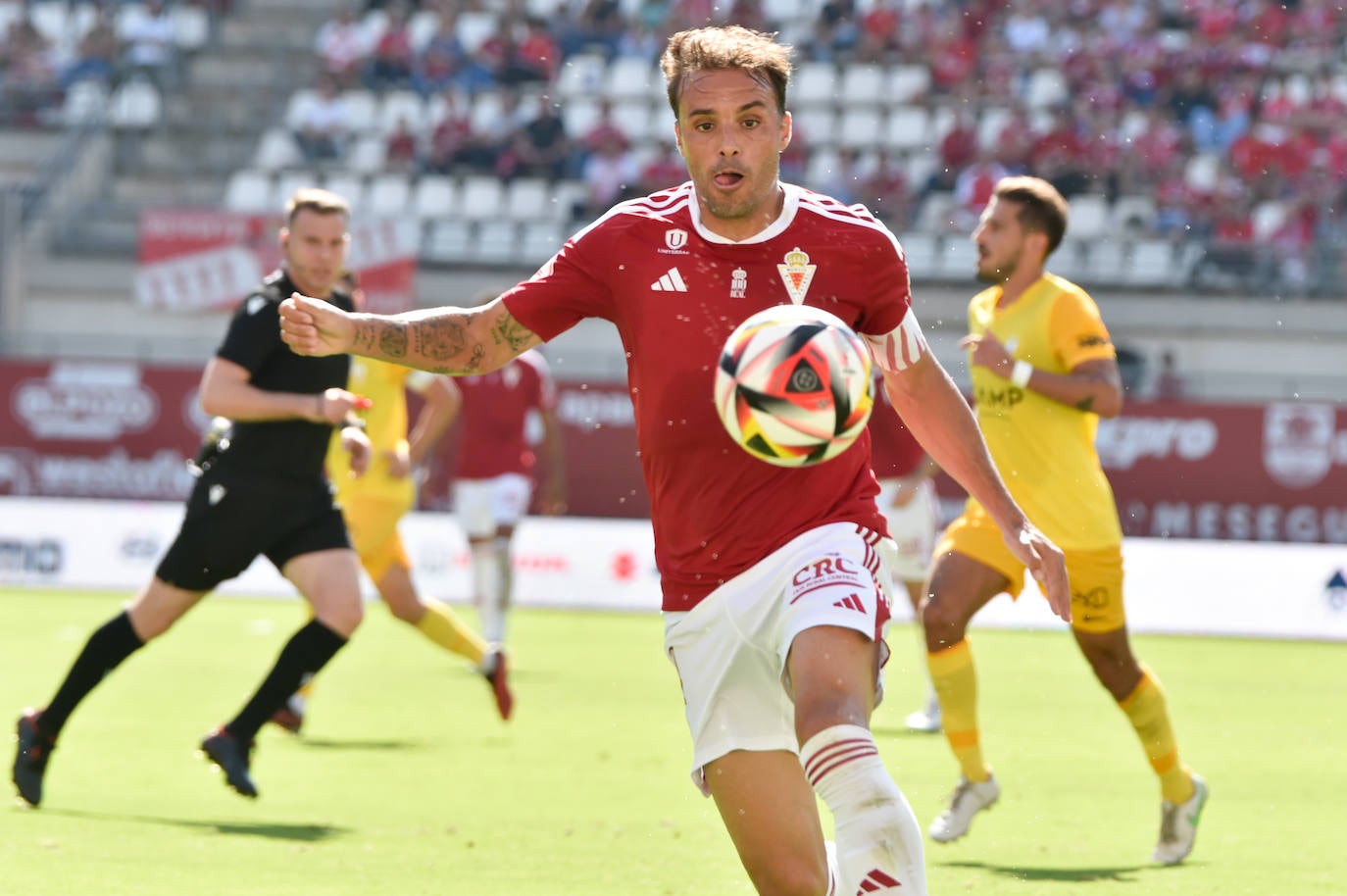 La victoria del Real Murcia frente al Algeciras, en imágenes