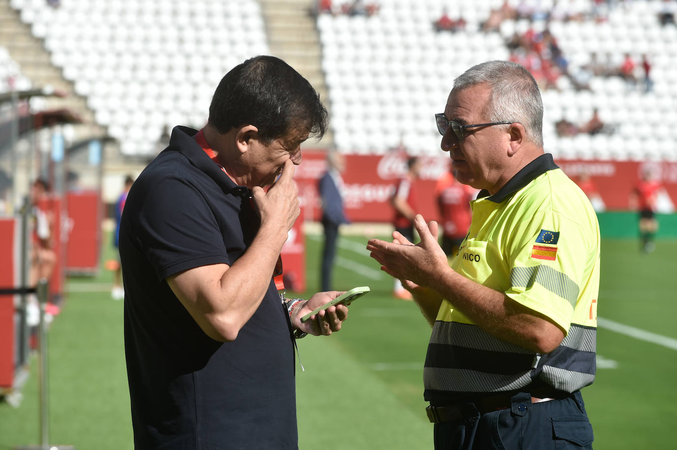 La victoria del Real Murcia frente al Algeciras, en imágenes