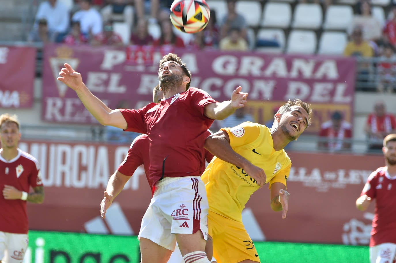 La victoria del Real Murcia frente al Algeciras, en imágenes