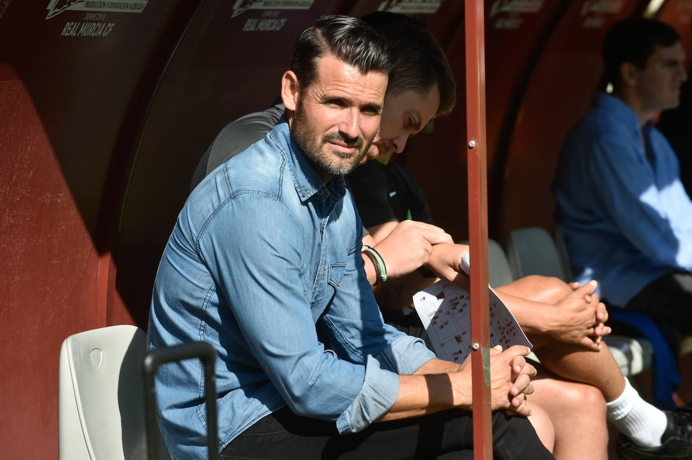 La victoria del Real Murcia frente al Algeciras, en imágenes