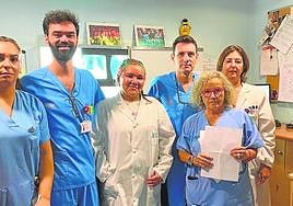 Alumnos y formadores, en una jornada de prácticas.