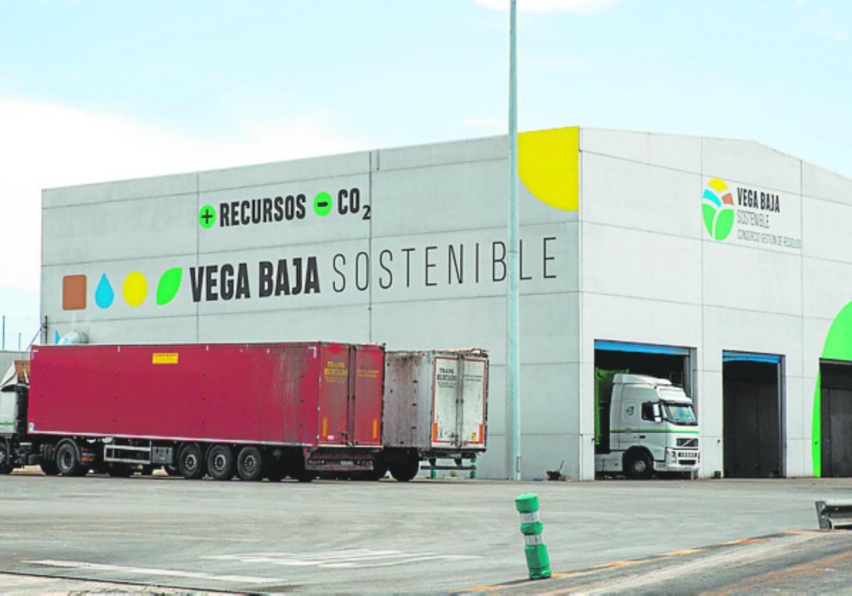 Instalaciones de la planta de transferencia de Dolores.