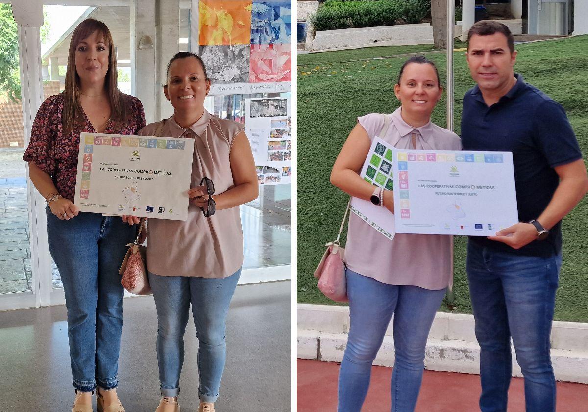 Presentación de los talleres a los centros educativos colaboradores El Ope (Archena) y Fahuarán (Abarán).