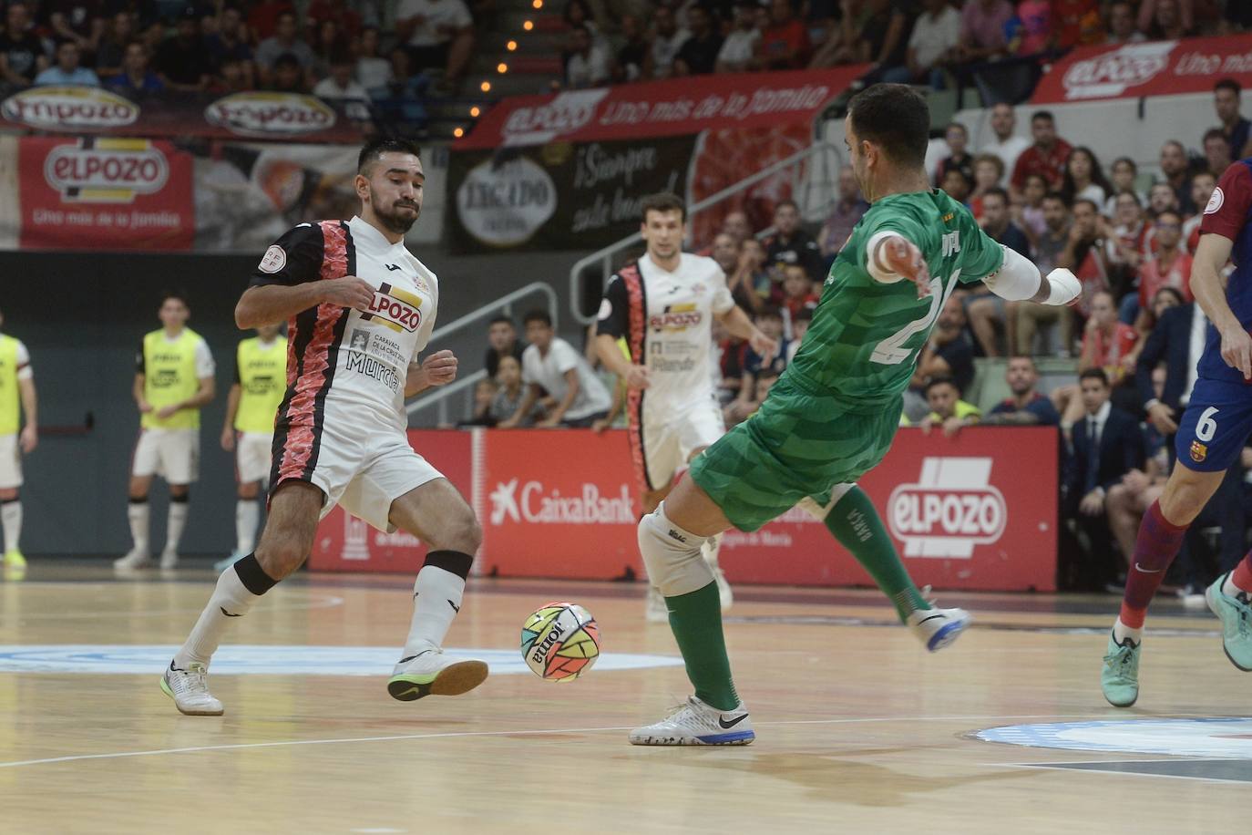 Las imágenes del partido ElPozo-Barça (2-4)