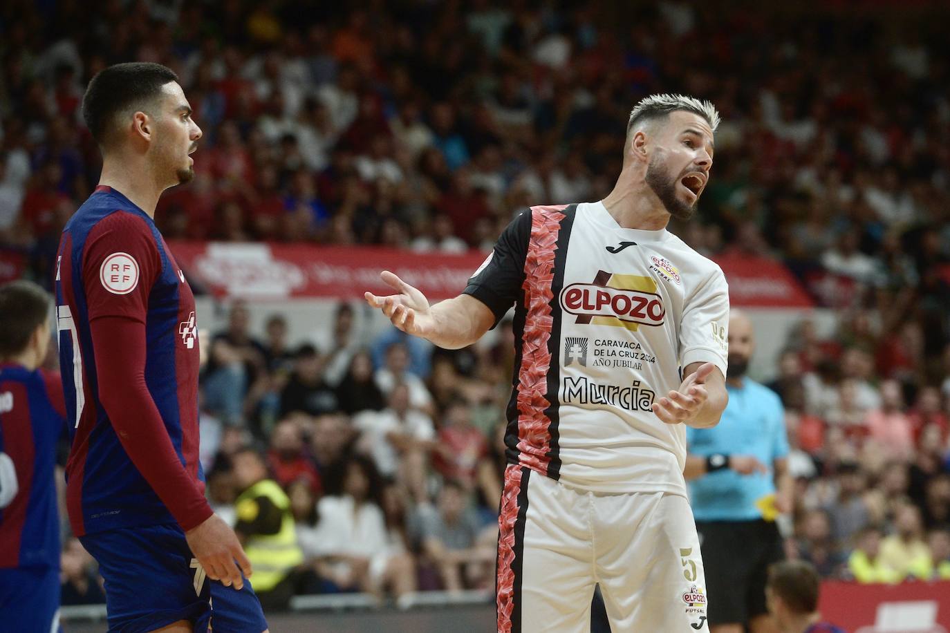 Las imágenes del partido ElPozo-Barça (2-4)