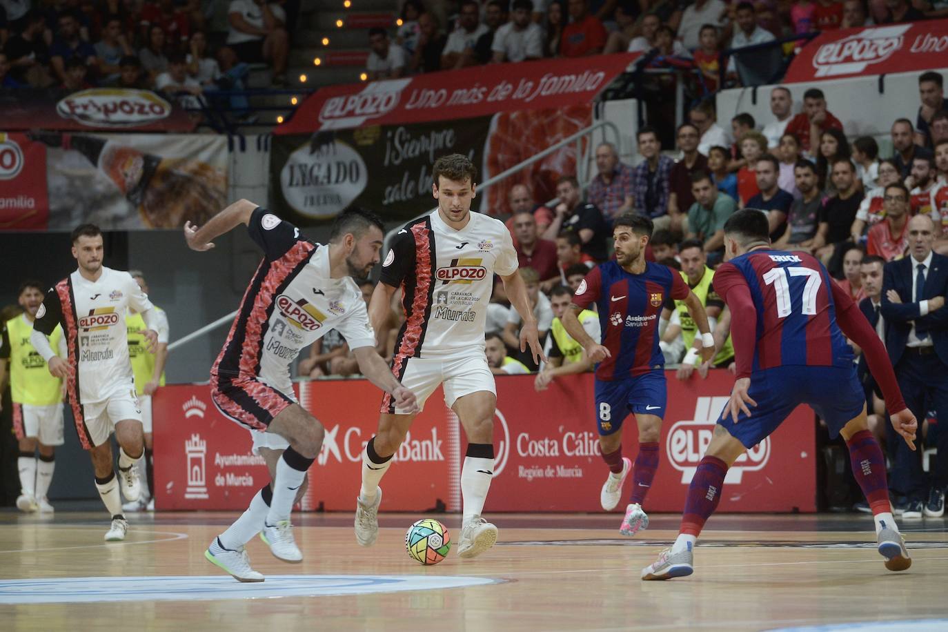 Las imágenes del partido ElPozo-Barça (2-4)