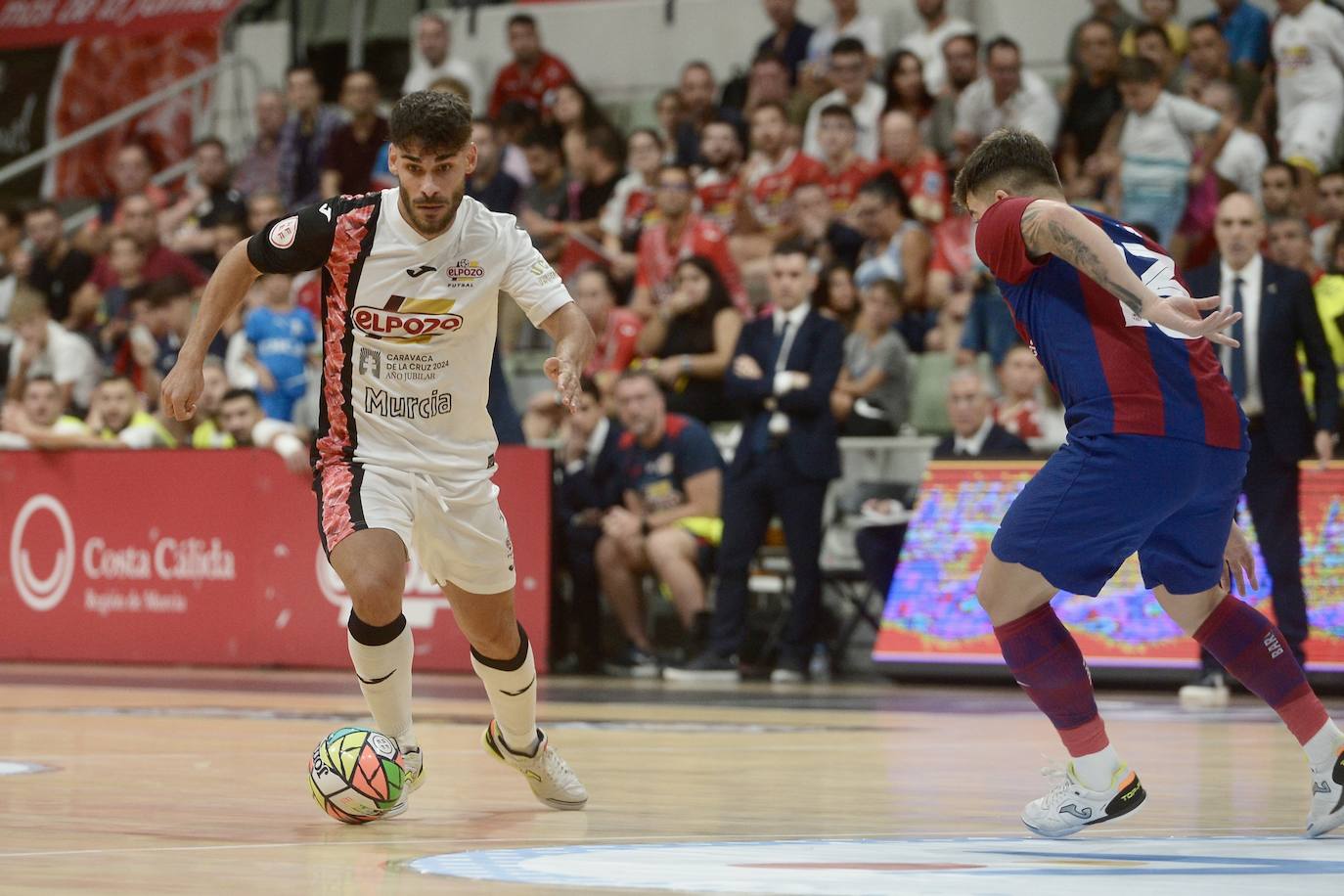 Las imágenes del partido ElPozo-Barça (2-4)