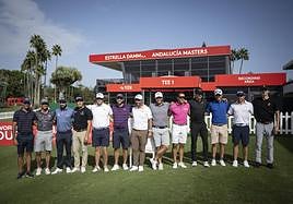 Trece de los 17 jugadores españoles que disputarán la prueba.