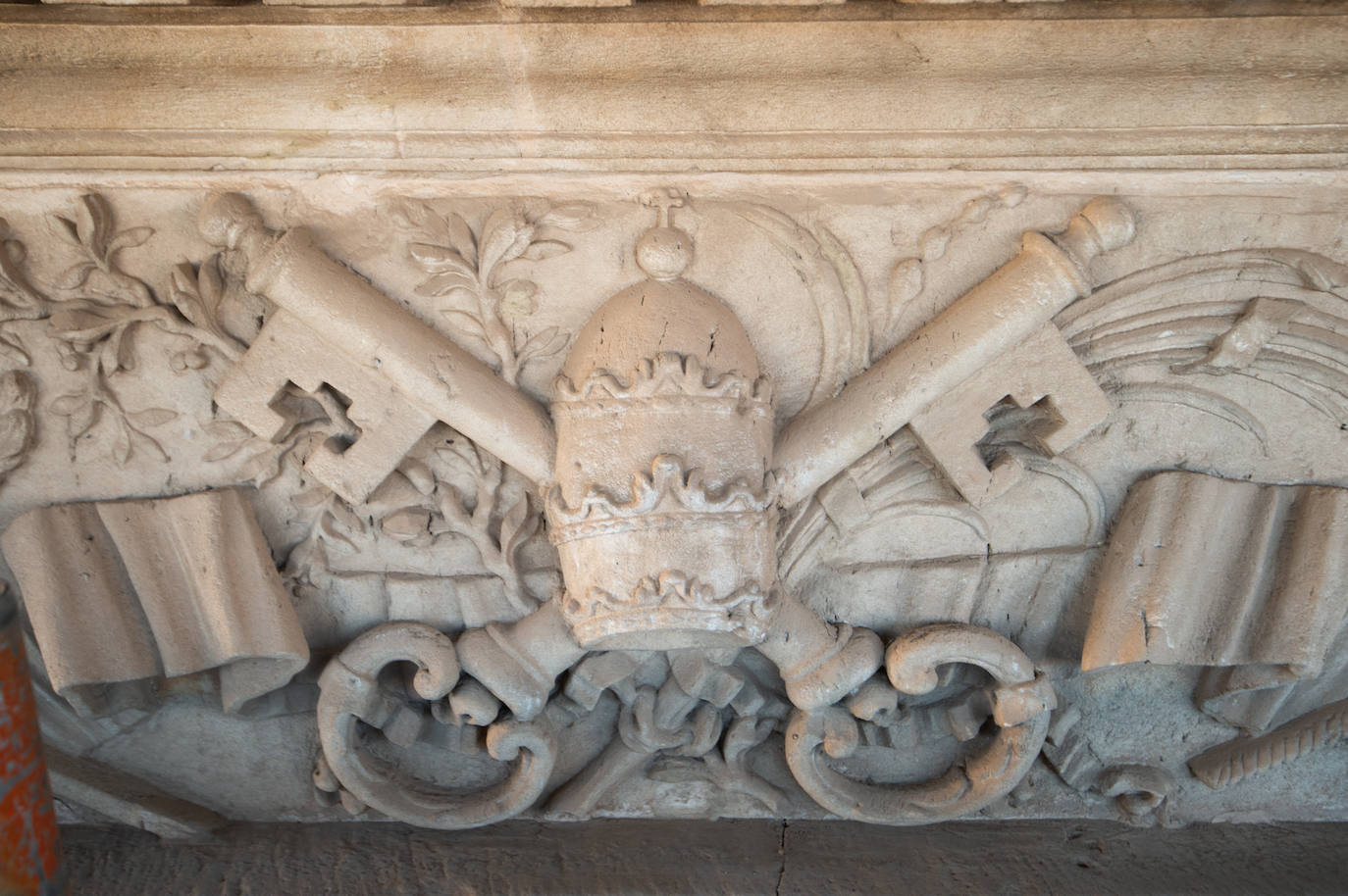 Las obras de restauración de la fachada de la Catedral de Murcia