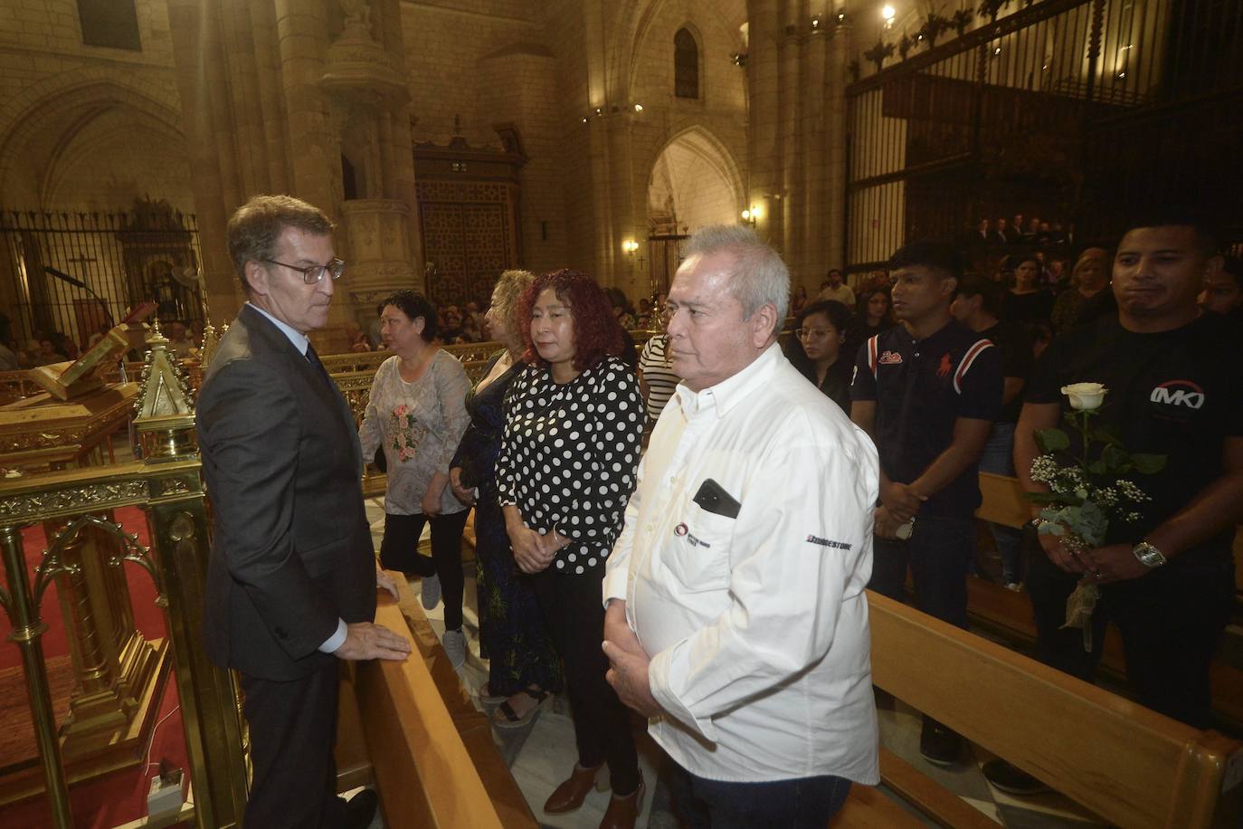 Las imágenes del funeral en la Catedral por los 13 de Atalayas