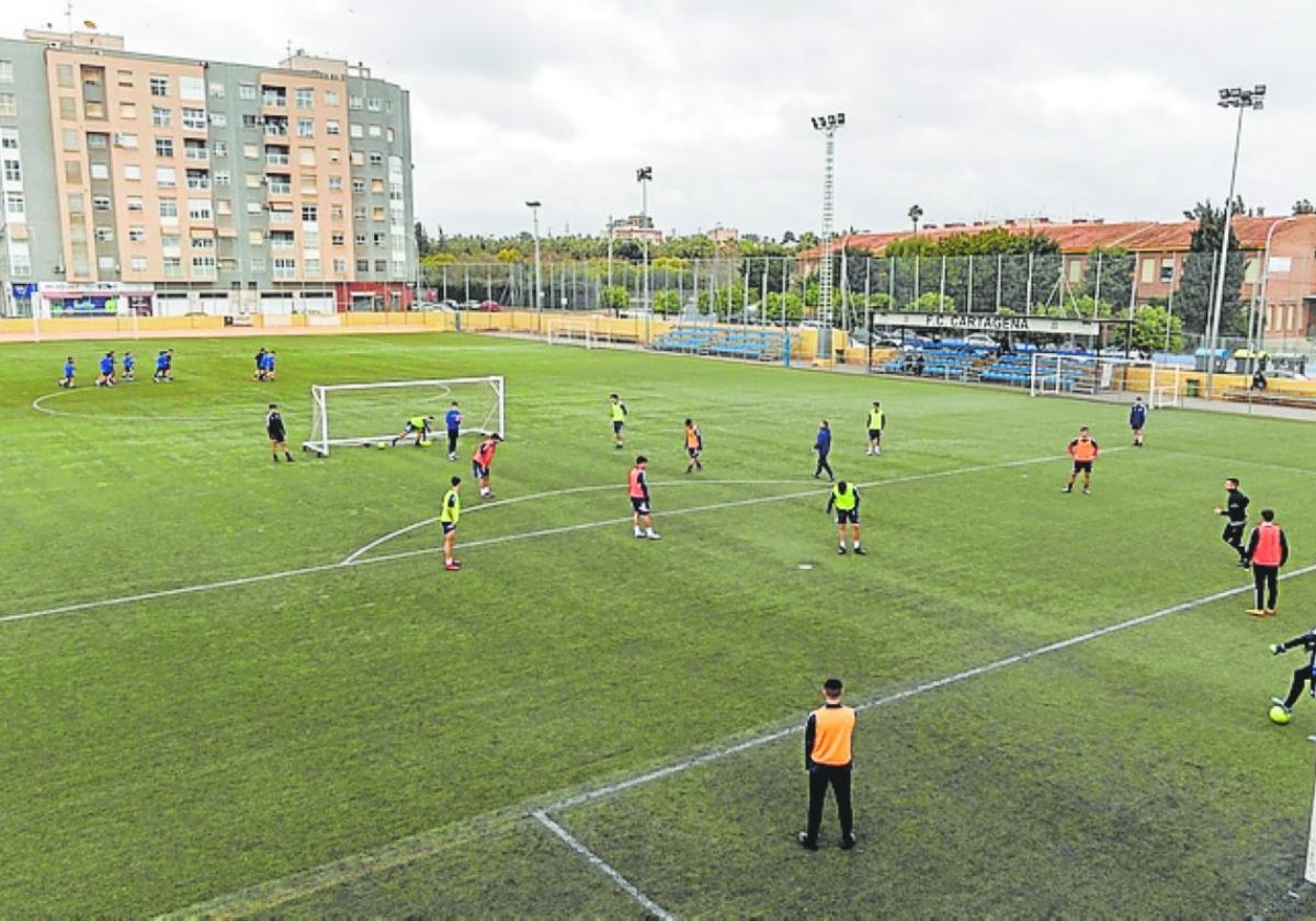 Panorámica del Juan Ángel Zamora de Ciudad Jardín.