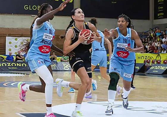 Imagen del partido ante el Celta.