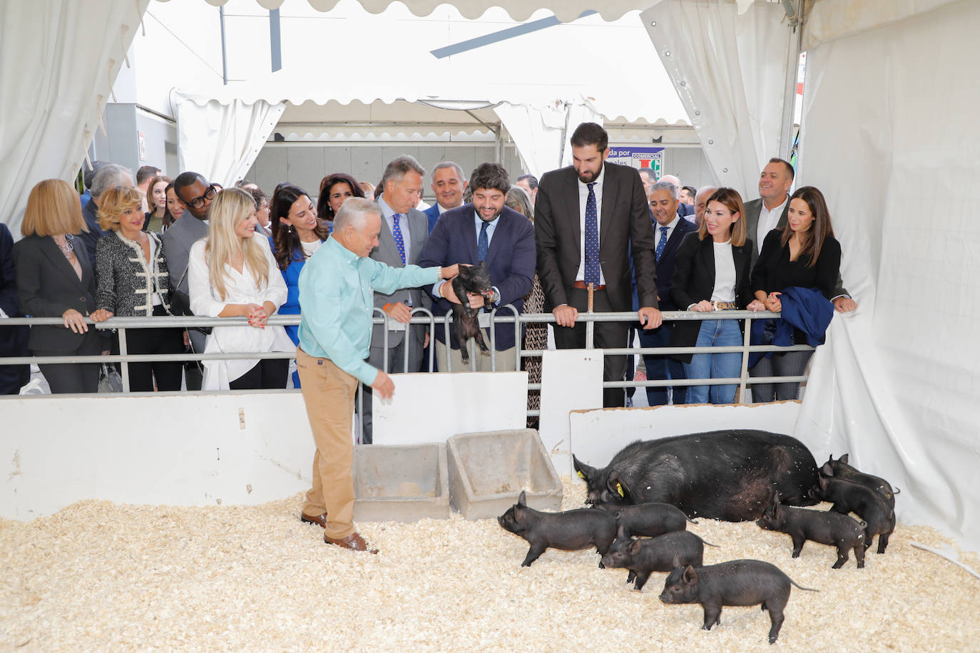 Las imágenes de la inauguración de la feria Sepor de Lorca