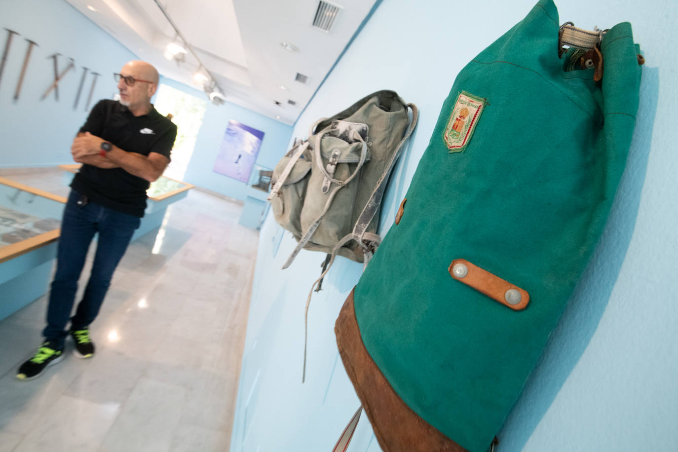 Las imágenes de la exposición &#039;70 años de alpinismo&#039; en el Museo de la Ciudad de Murcia