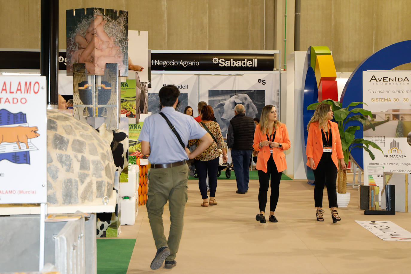 Las imágenes de la inauguración de la feria Sepor de Lorca