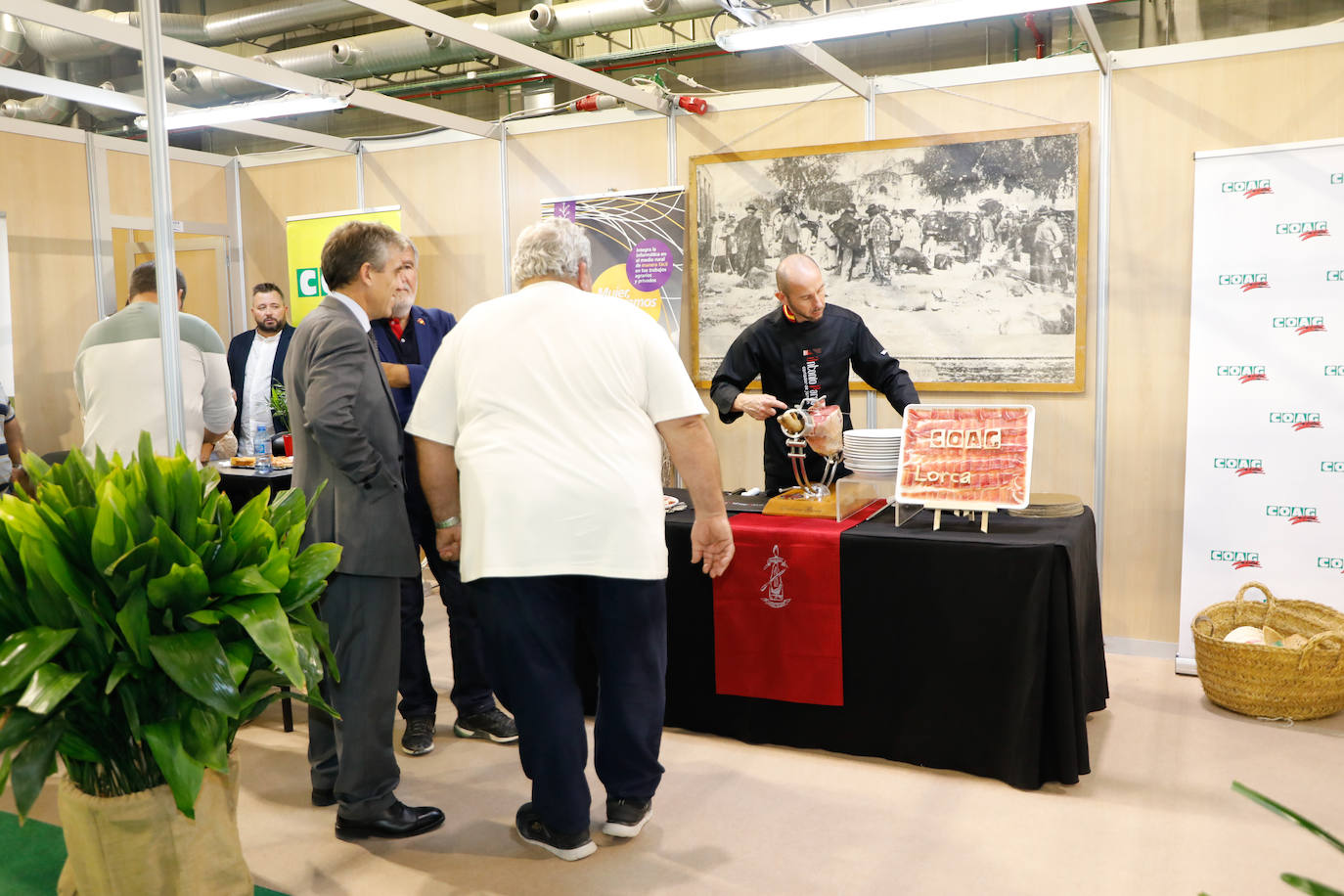 Las imágenes de la inauguración de la feria Sepor de Lorca