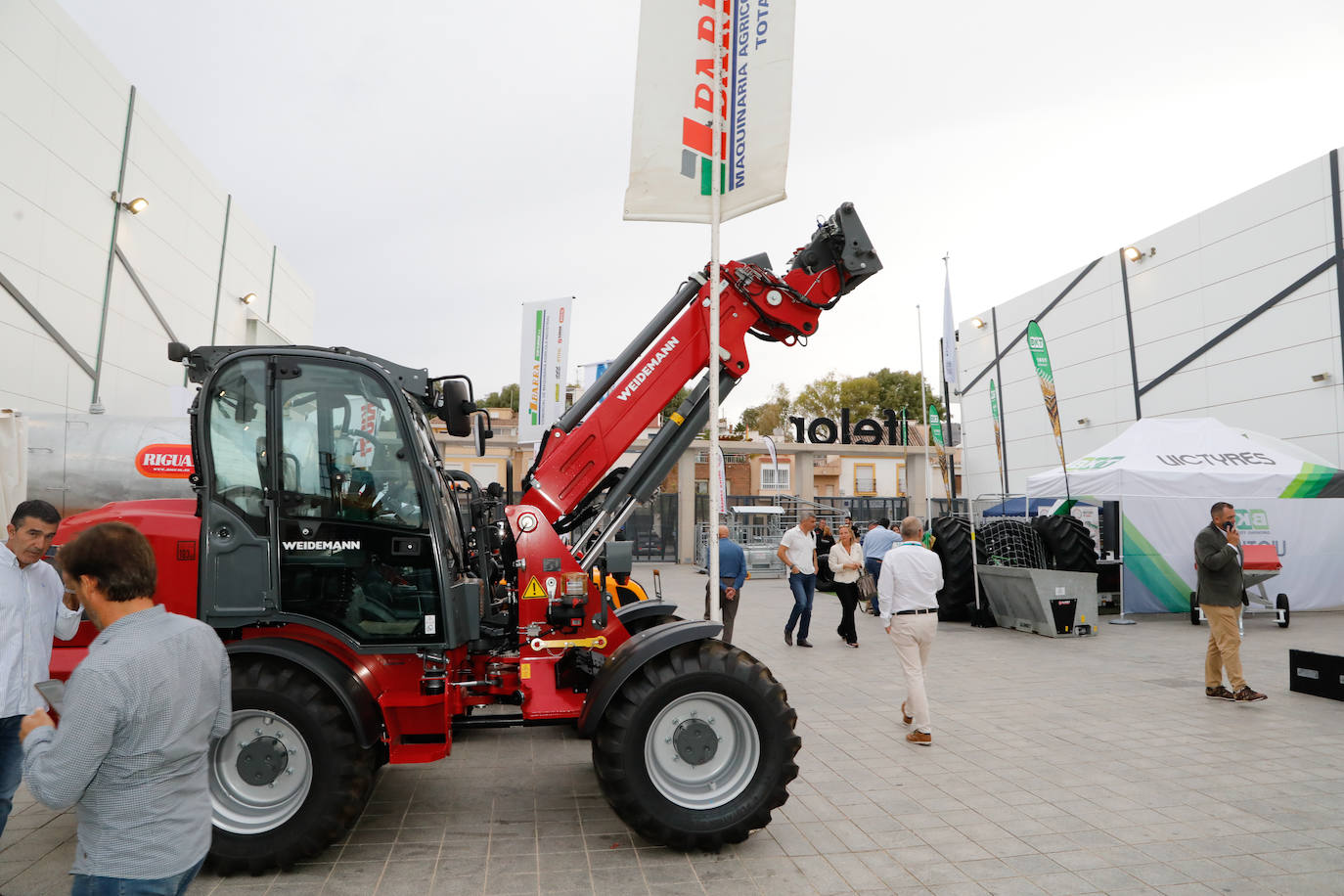 Las imágenes de la inauguración de la feria Sepor de Lorca