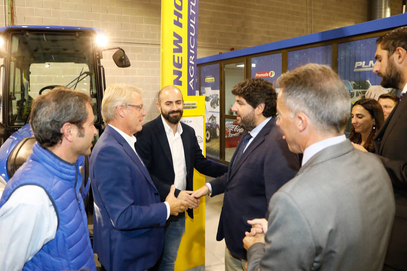 Las imágenes de la inauguración de la feria Sepor de Lorca