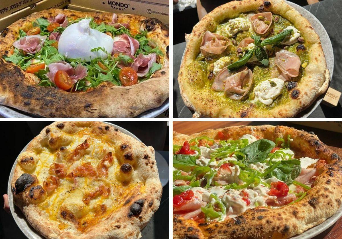 Pizzas de Mondo Napoli.