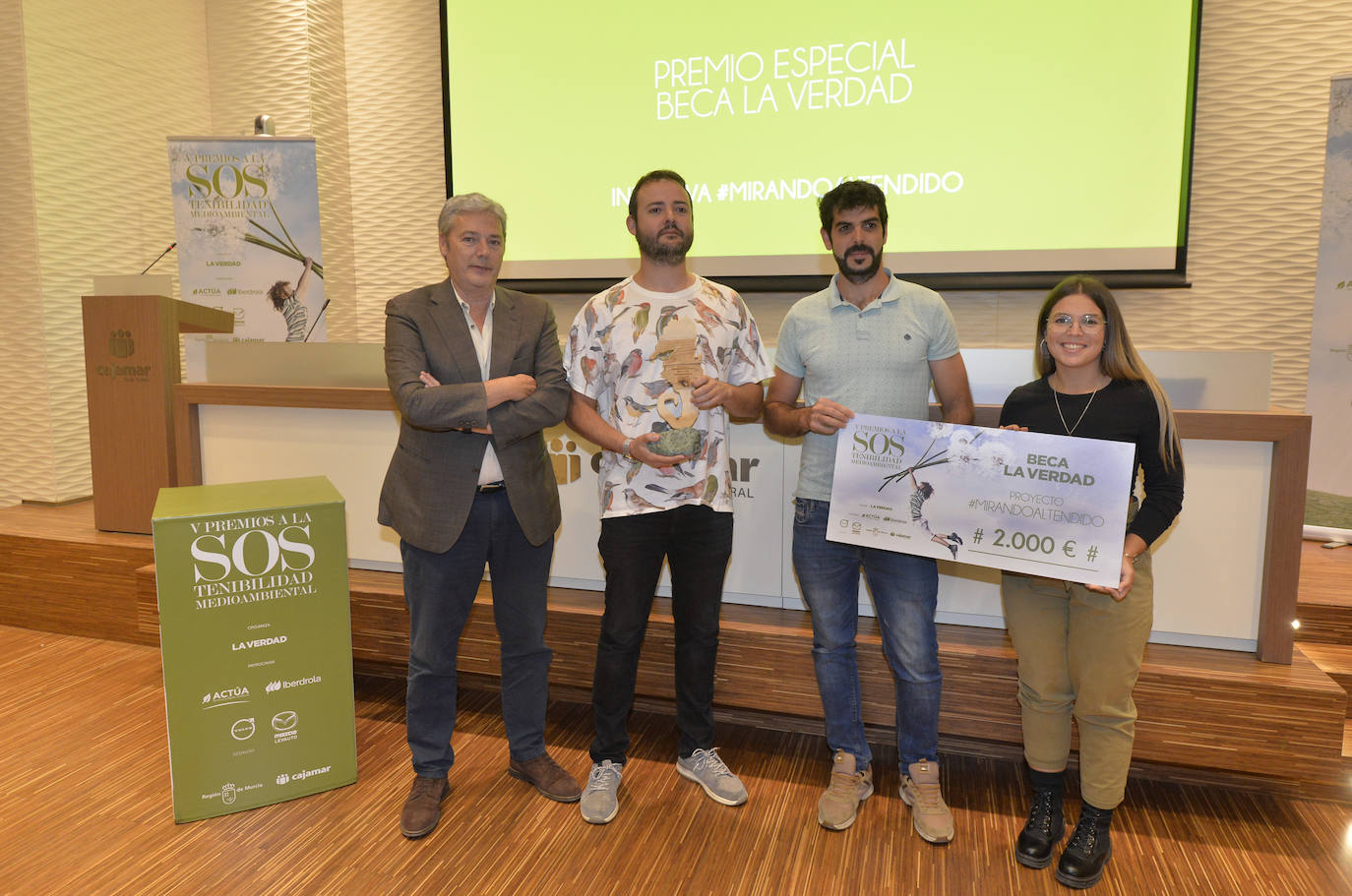 Entrega de los premios de sostenibilidad de LA VERDAD, en imágenes