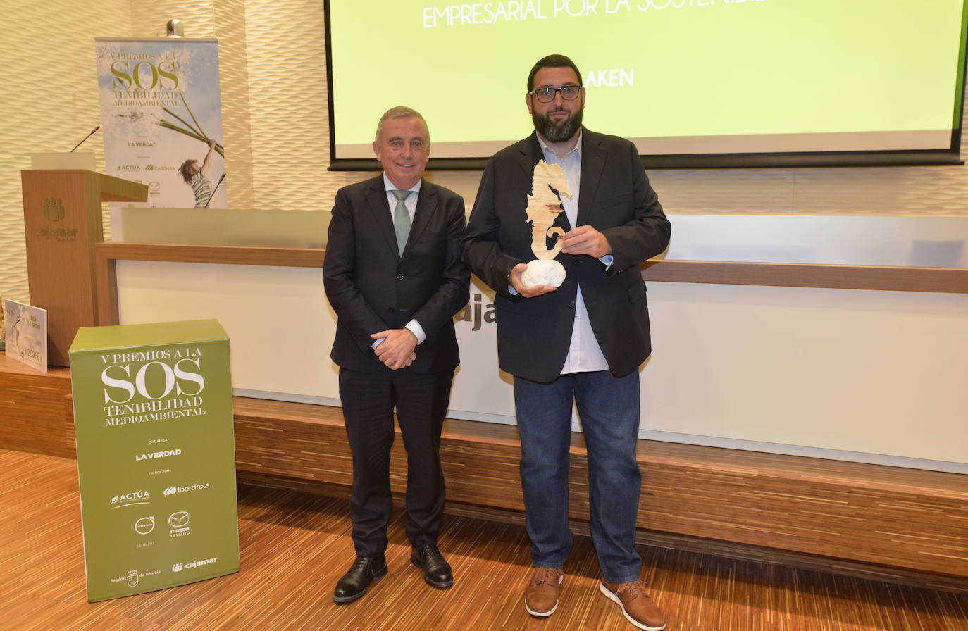 Entrega de los premios de sostenibilidad de LA VERDAD, en imágenes