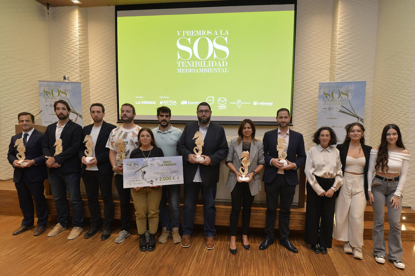 Entrega de los premios de sostenibilidad de LA VERDAD, en imágenes