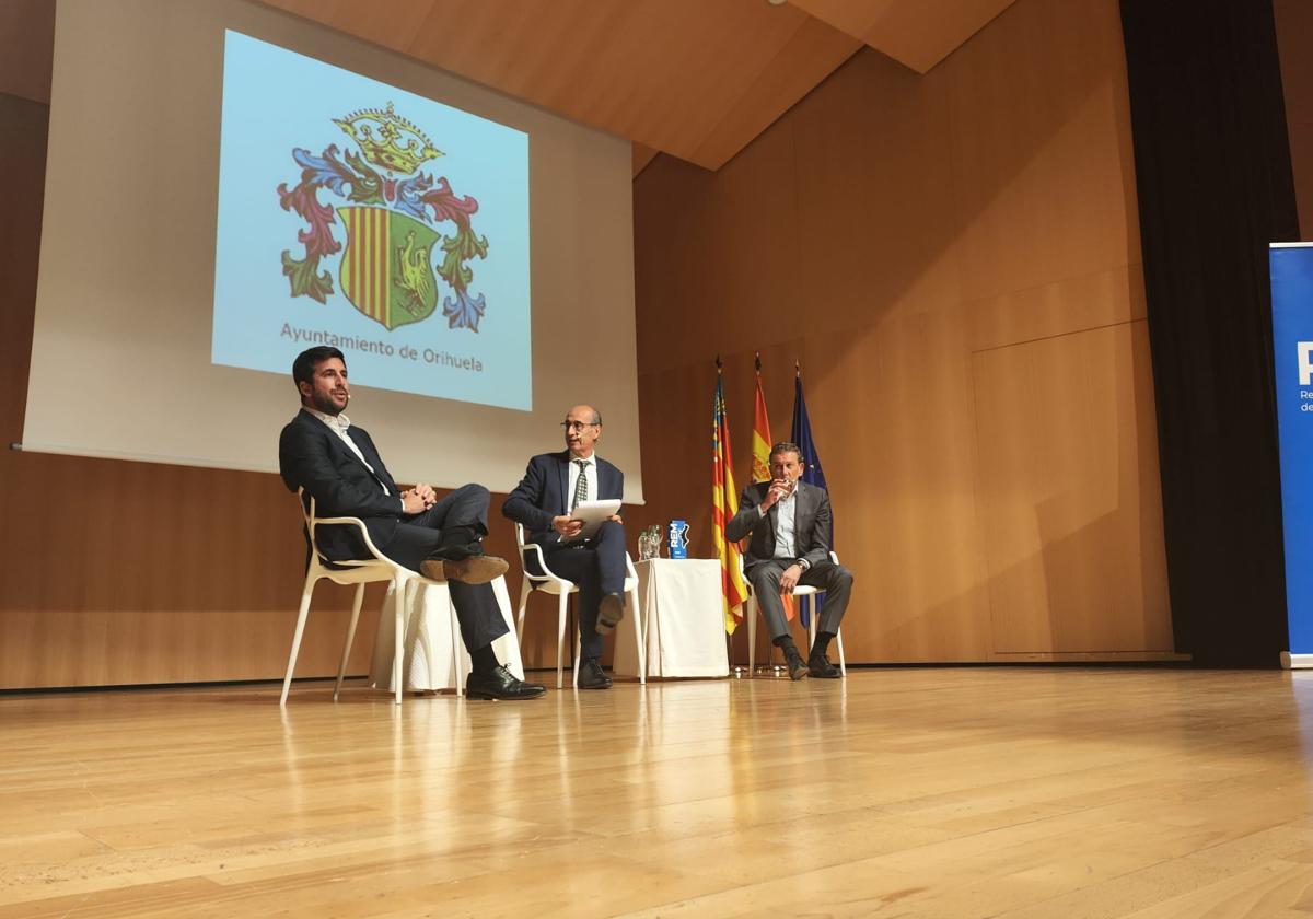 Enrique Riquelme, durante su intervención este miércoles.