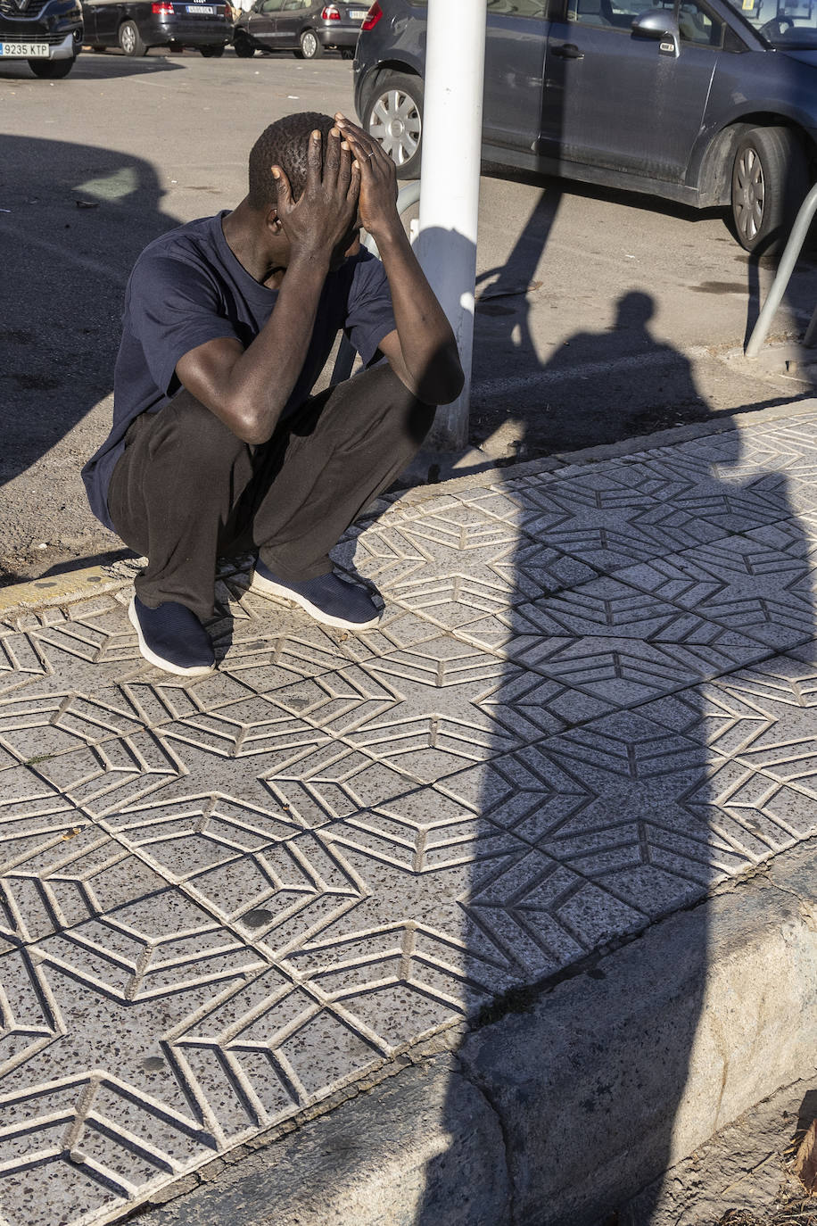 Inmigrantes en Cartagena trasladados desde Canarias, en imágenes