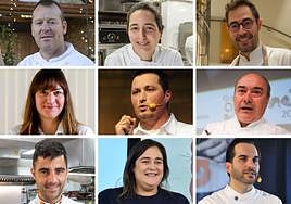 Pablo González. María Gómez. Juan Guillamón. María José Martínez. Kiko Moya. Miguel Barrera. María Crespo. Sergio de la Orden. Mario Sandoval.